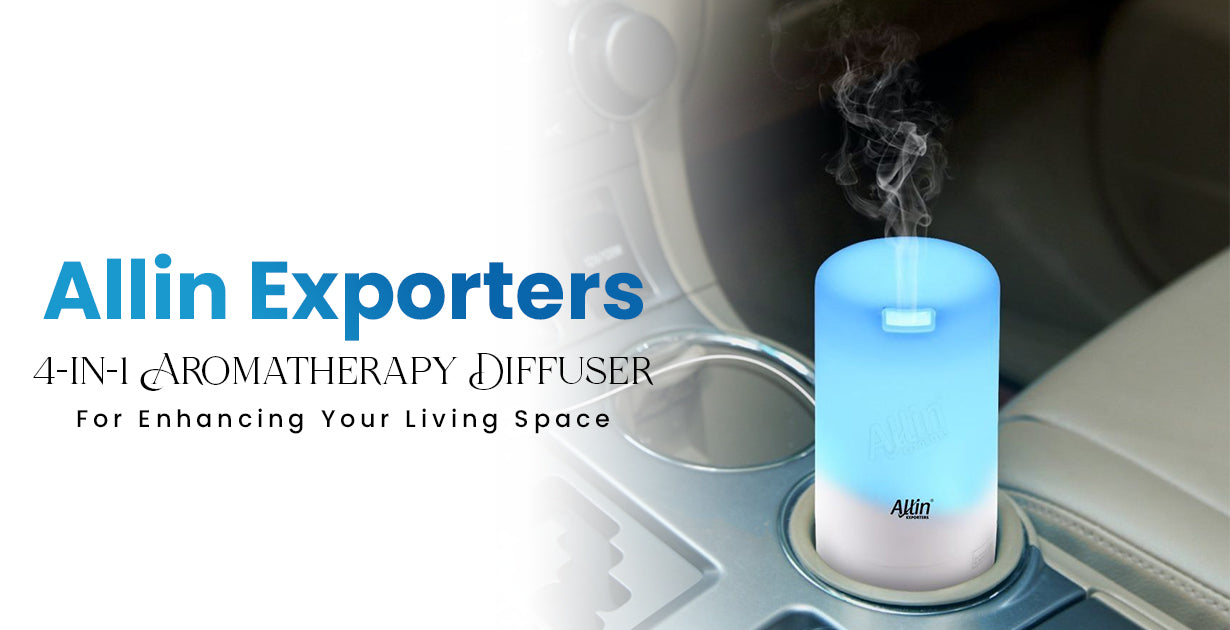 Allin Exporters 4-in-1 Aromatherapy Diffuser For Enhancing Your Living Space