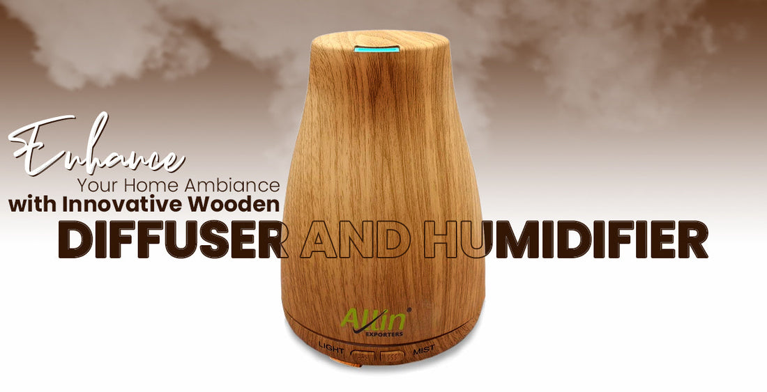 Enhance Your Home Ambiance with Innovative Wooden  Diffuser and Humidifier!!