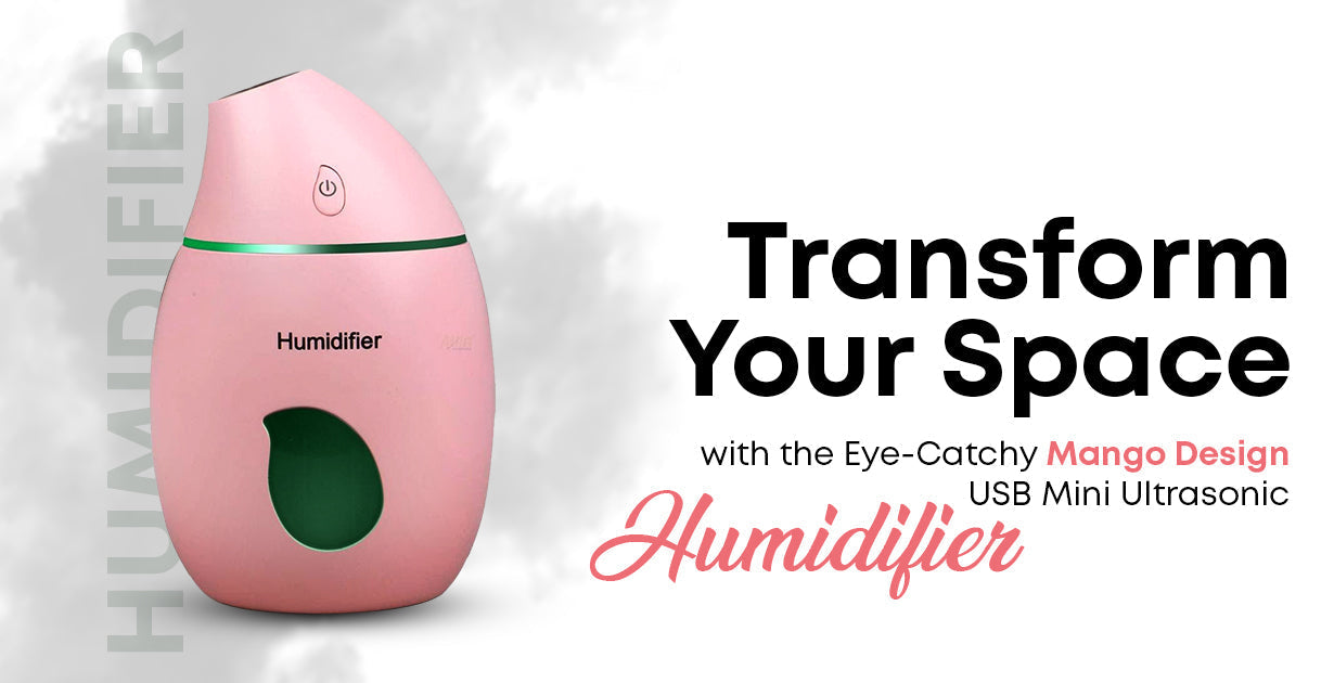 Transform Your Space with the Eye-Catchy Mango Design USB Mini Ultrasonic Humidifier