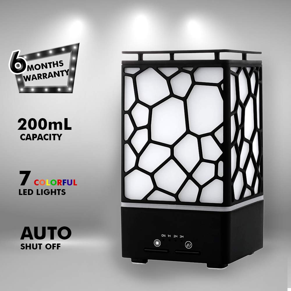 Ultrasonic Aroma Diffuser and Humidifier 2 In 1 - Cool Mist Oil Diffuser