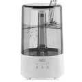 Allin Exporters 2027B Humidifier With Touch Screen For Cold And Cough, Easy Top Fill Ultrasonic Cool Mist Room for Baby Bedroom With Night Light (3.5 Litre , Grey, 10 to 12 hour continuous running time)
