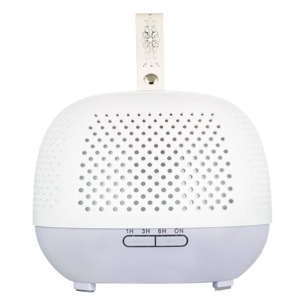 Allin Exporters S2 4 in 1 Aromatherapy Essential Oil Diffuser Ultrasonic Humidifier with 7 Color Changing LED Lights for Air Purification & Aroma Spreading for Home Office Bedroom Baby Room (400ml, Random Color)