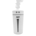 Allin Exporters Mini Ultrasonic Humidifier USB Portable Air Purifier Nano Atomization with LED Light & Filter Type for Car, Office Table, Cabin and Small Rooms (160 ml, White)