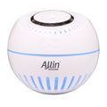 Allin Exporters 3-in-1 Mini Ultrasonic Humidifier with USB Fan & Reading Night Light Portable Air Purifier Nano Atomization for Car, Office Table, Cabin and Small Rooms (160 ml, White)