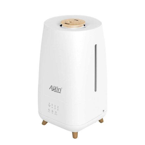 Allin Exporters LH-2029-B Top Fill Ultrasonic Humidifier & Air Purifier with Adjustable Cool Mist, Timer & Waterless Auto-Off Ideal for Home, Bedroom, Office, Baby Room (3.0L, Wooden)