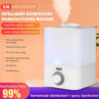 Allin Exporters ZM2020 Humidifier Cool Mist Ultrasonic Aroma Diffuser Essential Oil Overnight for Large Room Area Baby Bedroom Office (5.5 L)