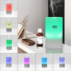 Allin Exporters DT-2109 Cool Mist Aroma Diffuser Ultrasonic Humidifier with 4 Timer Setting and 7 Color LED Lights (100 ML Tank Capacity)