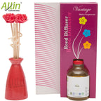 Allin Exporters Reed Diffuser with Ceramic Pot Combo Pack