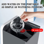 Allin Exporters J-1903 Industrial Humidifier with UV Sterilization Commercial Ultrasonic Air Purifier with Remote Control & Timer for Indoor Office & Home (15L, White & Grey)