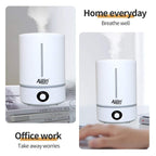 Allin Exporters ZM1807 Cool Mist Ultrasonic Humidifier Overnight Air Purifier with Adjustable Mist & Auto Shut-Off for Home Office Bedroom Baby Room (6.8 L)