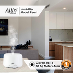 Allin Exporters DT-168G 500 ml Ultrasonic Humidifier & Essential Oil Aroma Diffuser with Timer and 7 Colorful LED Light Modes