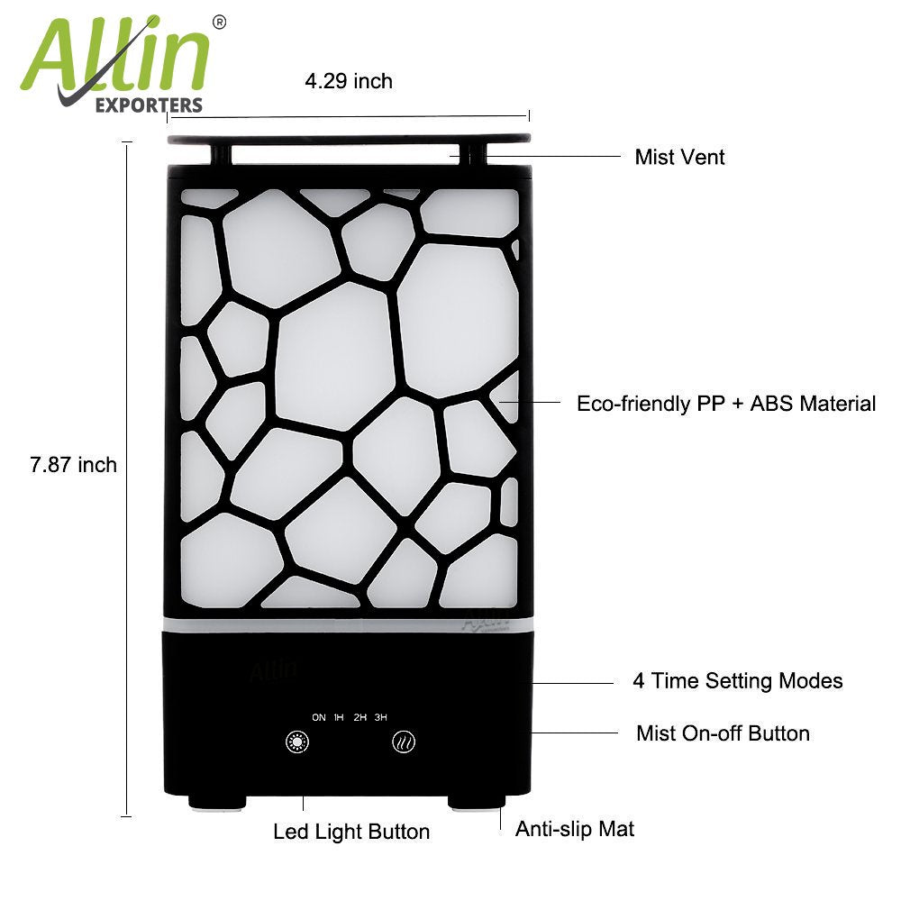 Ultrasonic Aroma Diffuser and Humidifier 2 In 1 - Cool Mist Oil Diffuser