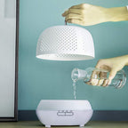 Allin Exporters S2 4 in 1 Aromatherapy Essential Oil Diffuser Ultrasonic Humidifier with 7 Color Changing LED Lights for Air Purification & Aroma Spreading for Home Office Bedroom Baby Room (400ml, Random Color)