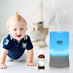 Allin Exporters DT-2109 Cool Mist Aroma Diffuser Ultrasonic Humidifier with 4 Timer Setting and 7 Color LED Lights (100 ML Tank Capacity)