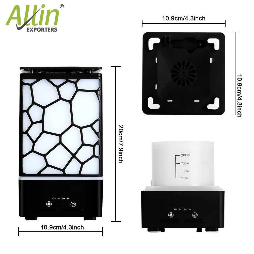 Ultrasonic Aroma Diffuser and Humidifier 2 In 1 - Cool Mist Oil Diffuser