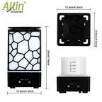 Ultrasonic Aroma Diffuser and Humidifier 2 In 1 - Cool Mist Oil Diffuser