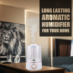 Allin Exporters LP-2112W Ultrasonic Humidifier Cool Mist Air Purifier for Dryness, Cold & Cough Large Capacity for Room, Baby, Plants, Bedroom (3.5L)