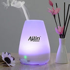 Allin Exporters DT-1508B 100ml 2 in 1 Ultrasonic Humidifier & Essential Oil Aroma Diffuser Cool Mist with 7 Color LED Lights