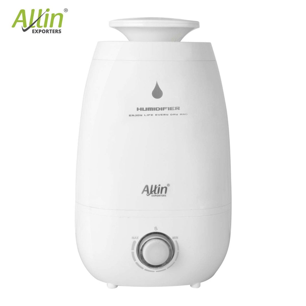 H-182 Cool Mist Ultrasonic Humidifier with Adjustable Mist and Waterless Auto-Off (5.2 L)