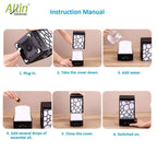 Ultrasonic Aroma Diffuser and Humidifier 2 In 1 - Cool Mist Oil Diffuser