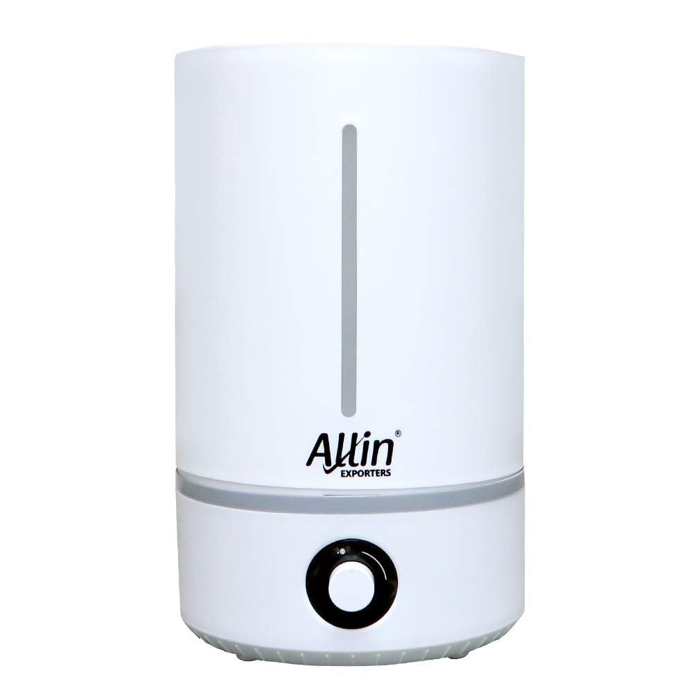 Allin Exporters ZM1807 Cool Mist Ultrasonic Humidifier Overnight Air Purifier with Adjustable Mist & Auto Shut-Off for Home Office Bedroom Baby Room (6.8 L)