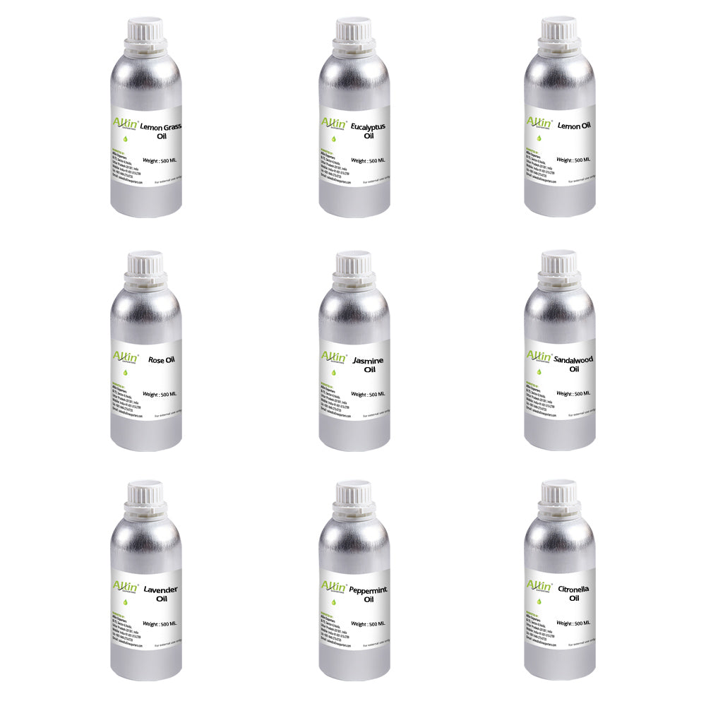 9 in 1 Combo Aromatherapy Therapeutic Grade Aroma Essential Oils for Diffuser and Oil Burner