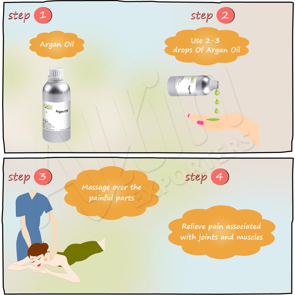 Argan Oil Cold Pressed Moroccan Oil 100% Pure, Natural and Organic for Skin and Hair,USDA Certified Imported from Morocco