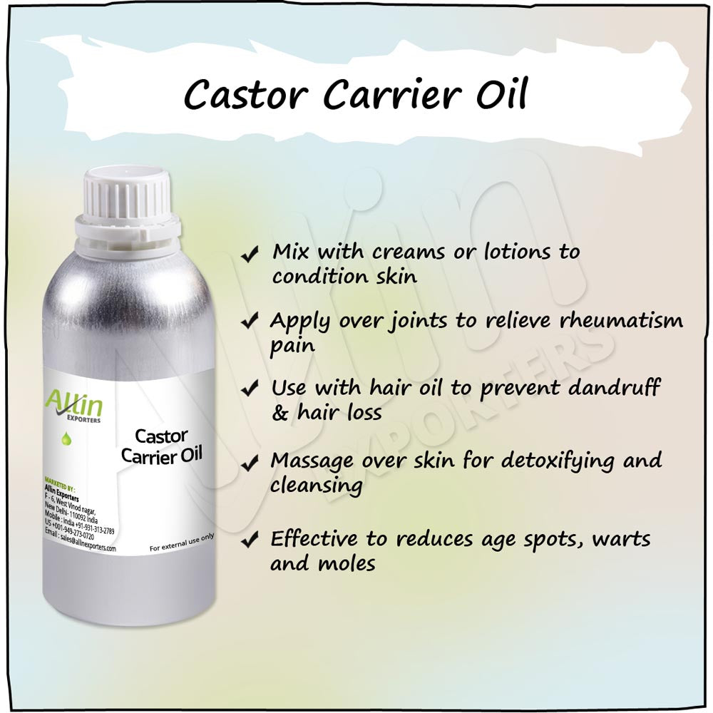 Castor USP Carrier Oil