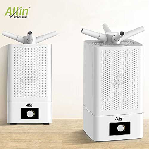 4 Way Cool Mist Ultrasonic Humidifier 360 Degree Air Purifier for Home Office Bedroom Baby Room (11 L, White)