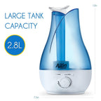 Designer Ultrasonic Humidifier Air Purifier - 2.8 Liters / 1 Gallon