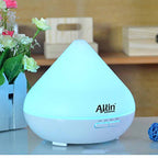 Allin Exporters Ultrasonic Essential Oil Diffuser Aromatherapy Diffuser 300ml, 7 Color LED Lights - (1516)