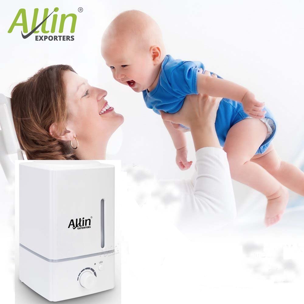 Allin Exporters DT-1618 1500 ml Aroma Diffuser & Ultrasonic Humidifier with 3 Colorful Lights Safe to Use with Essential Oils