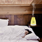 Allin Exporters Ultrasonic Aroma Diffuser and Humidifier 2 In 1 - Cool Mist Oil Diffuser with 100ml Tank Capacity 6 Different Colorful Lights - Ultrasonic Technology Electronic Humidifier to Diffuse Essential Oil and Humidify Interiors - (DT-1508C)