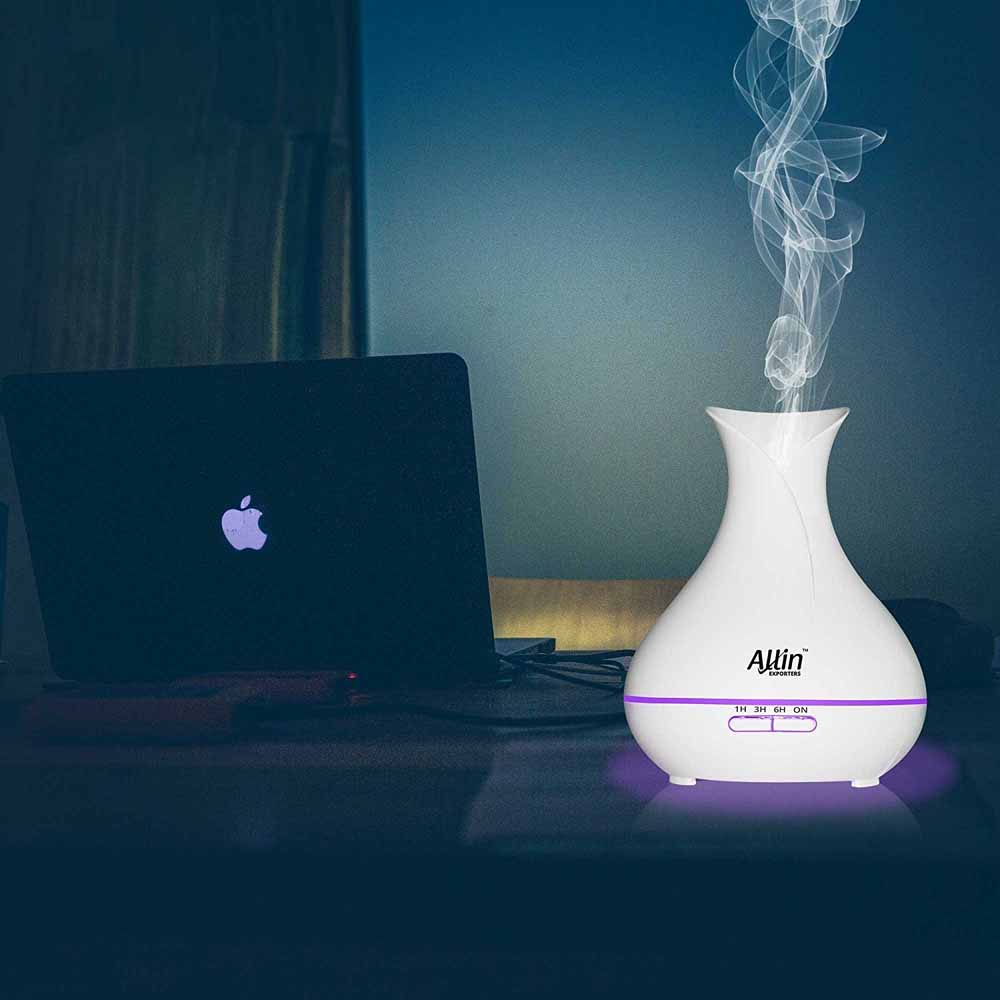 2 in 1 Ultrasonic Aroma Diffuser and Humidifier (DT-1522) - 400 ML