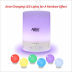 Allin Exporters DT-G03 Essential Oil Aroma Diffuser and Ultrasonic Humidifier with 3 Timer Setting & Colorful LED Lights (300 ML)