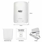 Allin Exporters DT-G03 Essential Oil Aroma Diffuser and Ultrasonic Humidifier with 3 Timer Setting & Colorful LED Lights (300 ML)