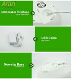 2 in 1 Ultrasonic Aroma Diffuser and Humidifier Lotus Design (1519) - 300 ML