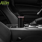 Allin Exporters USB Mini Humidifier Essential Oil Aroma Diffuser for Car, SUVs and Small Rooms Cool Mist Air Refresher with 7 LED Colors (42 ml, Random Colors)