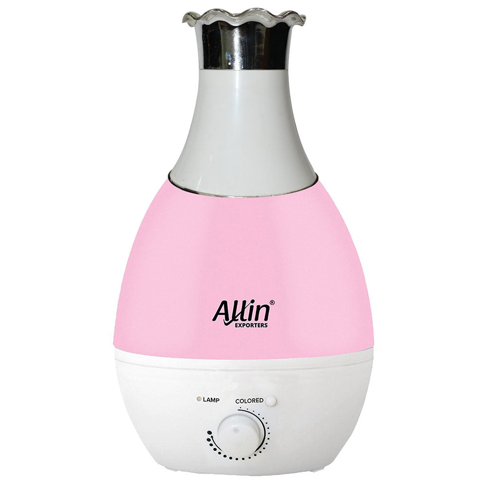 Vase Shaped Cool Mist Ultrasonic Humidifier and Purifier - 2.4 Liter