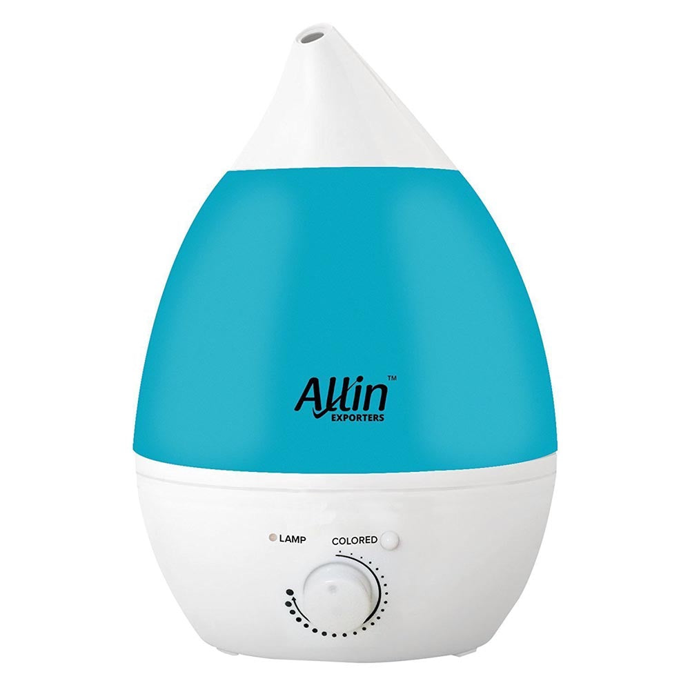 Allin Exporters Ultrasonic Humidifier and Purifier Cool Mist with LED Light (2.4L, Pink)