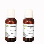 Pack of 2 in 1 Natural Mosquito Repellent Oil