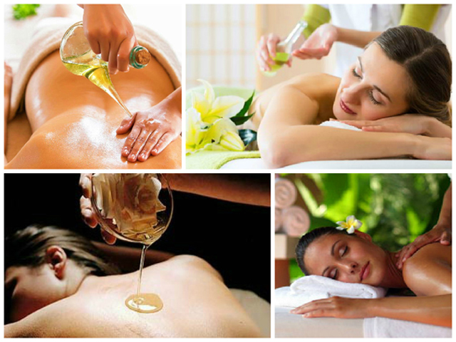 collage massage oil