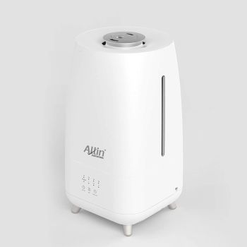 Allin Exporters LH-2029-A Top Fill Ultrasonic Humidifier & Air Purifier with Adjustable Cool Mist, Timer & Waterless Auto-Off Ideal for Home, Bedroom, Office, Baby Room (3.0L, Silver)