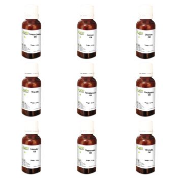 9 in 1 Combo Aromatherapy Therapeutic Grade Aroma Essential Oils for Diffuser and Oil Burner