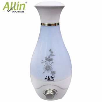 Flower Vase Shaped Ultrasonic Cool Mist Humidifier - 1 Liter