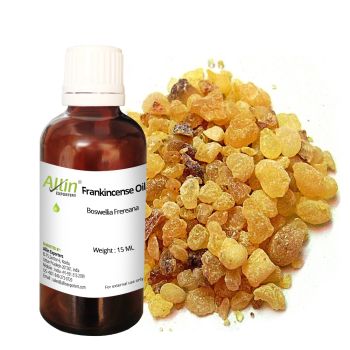 Allin Exporters Frankincense Oil 100% Pure, Natural, Undiluted & Therapeutic Grade Great For Aromatherapy For Aging Skin