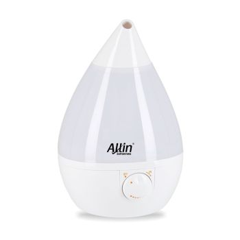 Allin Exporters Cool Mist Ultrasonic Humidifier and Purifier with Auto changing 7 Color LED Lights 1.6 Liter Tank Capacity