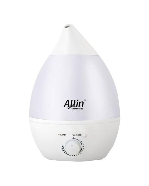 Ultrasonic Humidifier and Purifier - Cool Mist, 2.4 Liters white