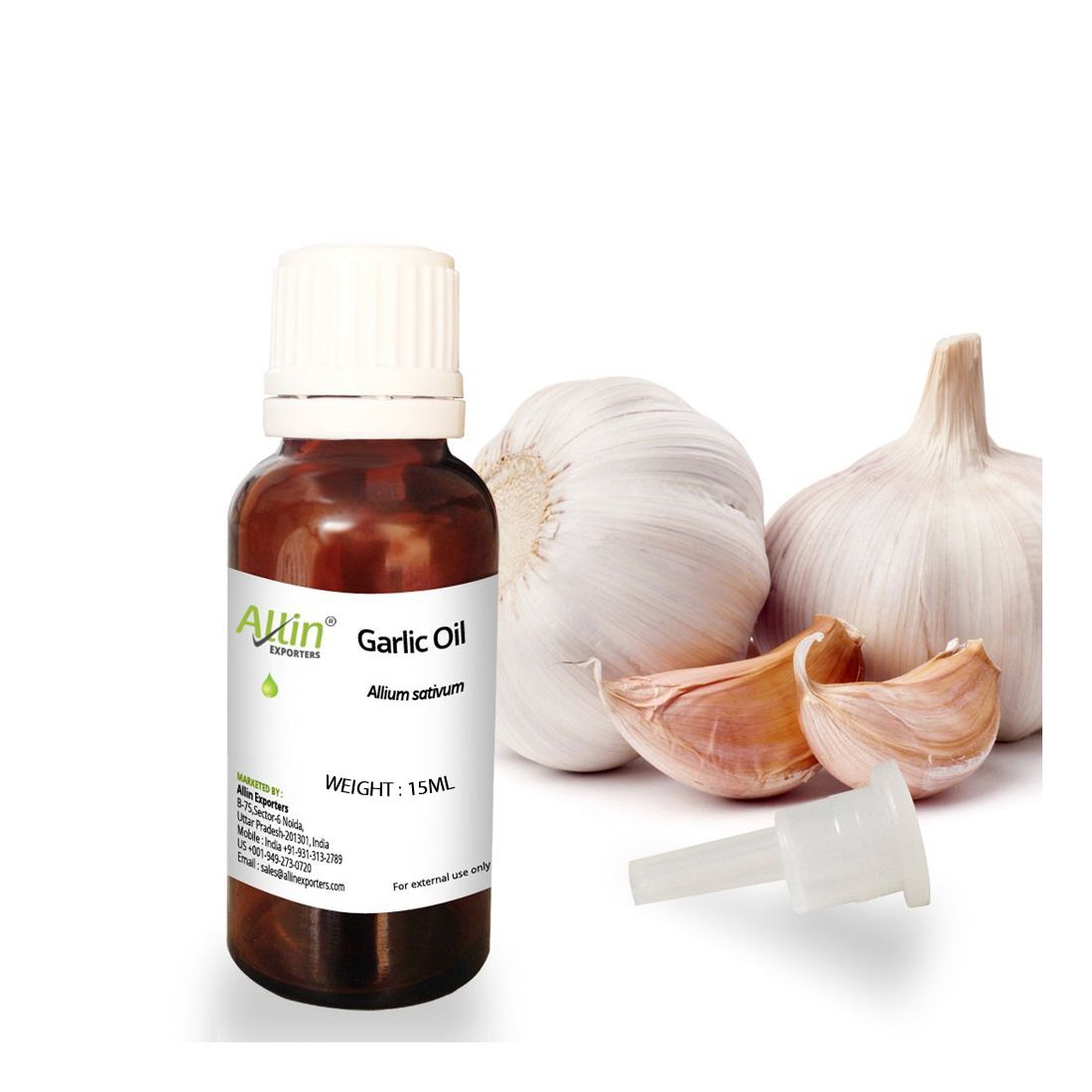 Garlic Oil | Buy pure & natural Garlic Oil at wholesale prices